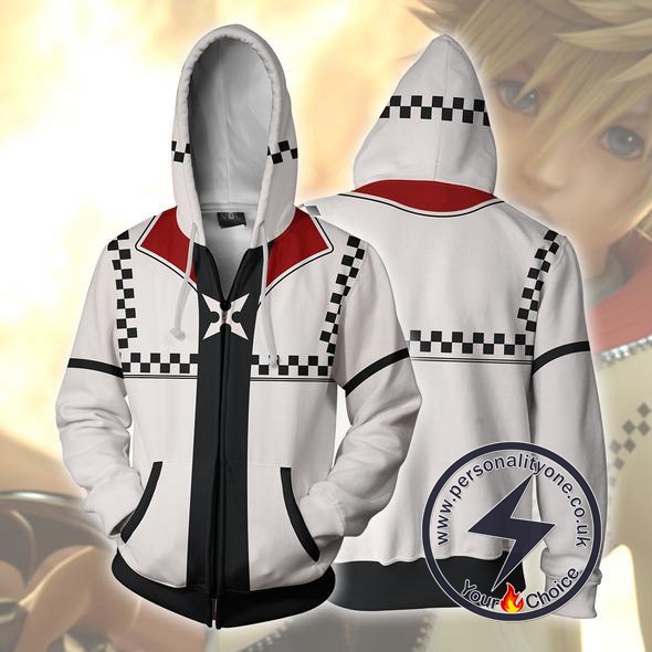 Kingdom Hearts Roxsa Zip Up Hoodie Jacket